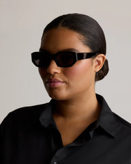 Brisbane Polarized Acetate Sunglasses - Standard / Black with Grey lens