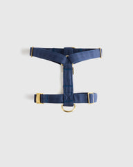 100% Cotton-Wrapped Nylon Dog Harness - XS / Navy