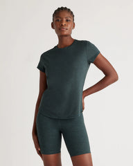 Flowknit Breeze Tee - XS / Heather Green