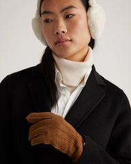 100% Australian Shearling Gloves - S / Pecan