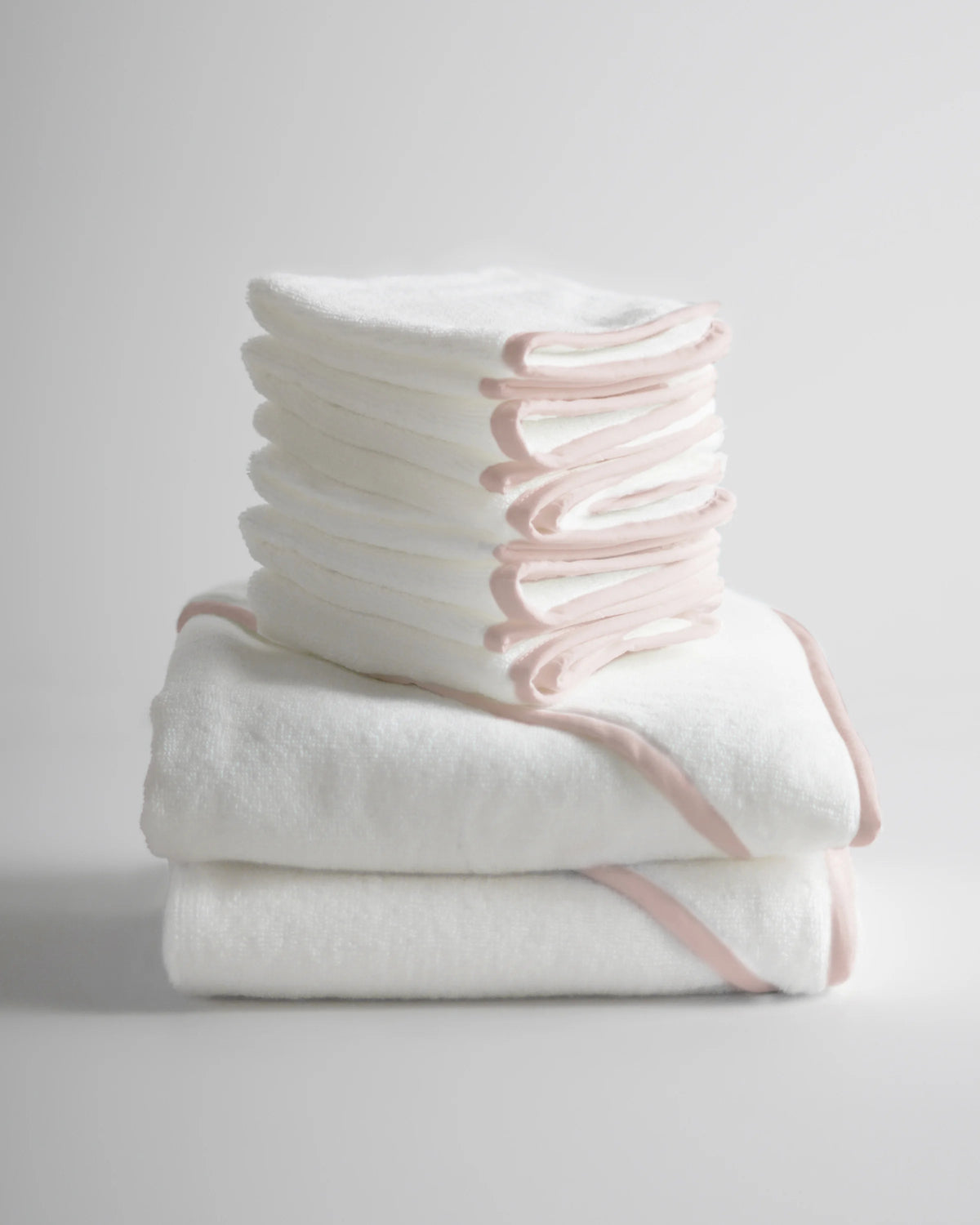 Organic Turkish Cotton Baby Bath Bundle - One Size / White