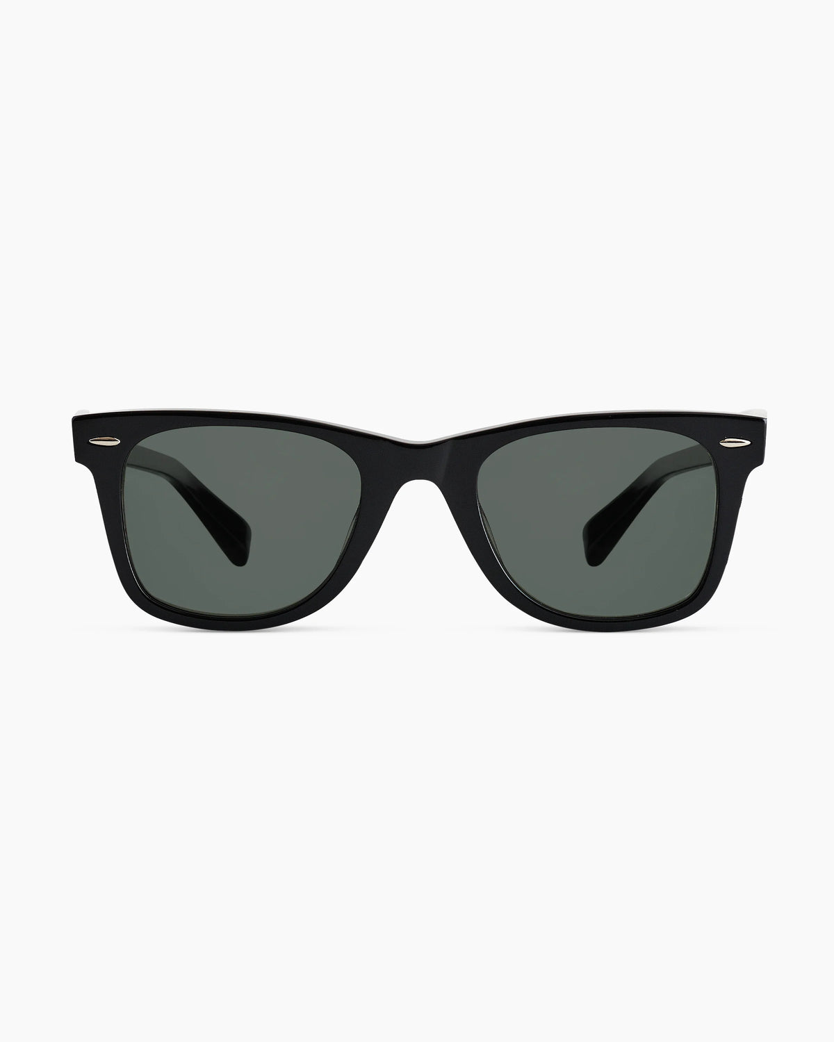 Walker Polarized Acetate Sunglasses - One Size / Clear Slate with Grey lens