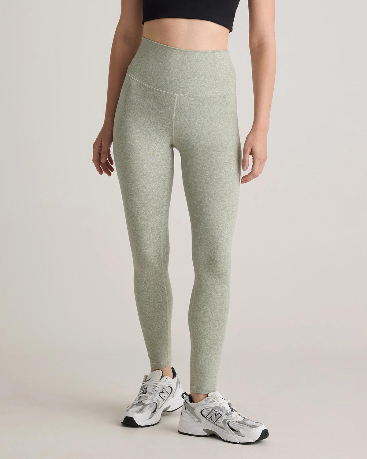 Ultra-Soft High-Rise Legging - XS / Heather Oatmeal