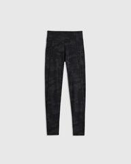 Girls Ultra-Form Pocket Leggings - 6 / Black Camo