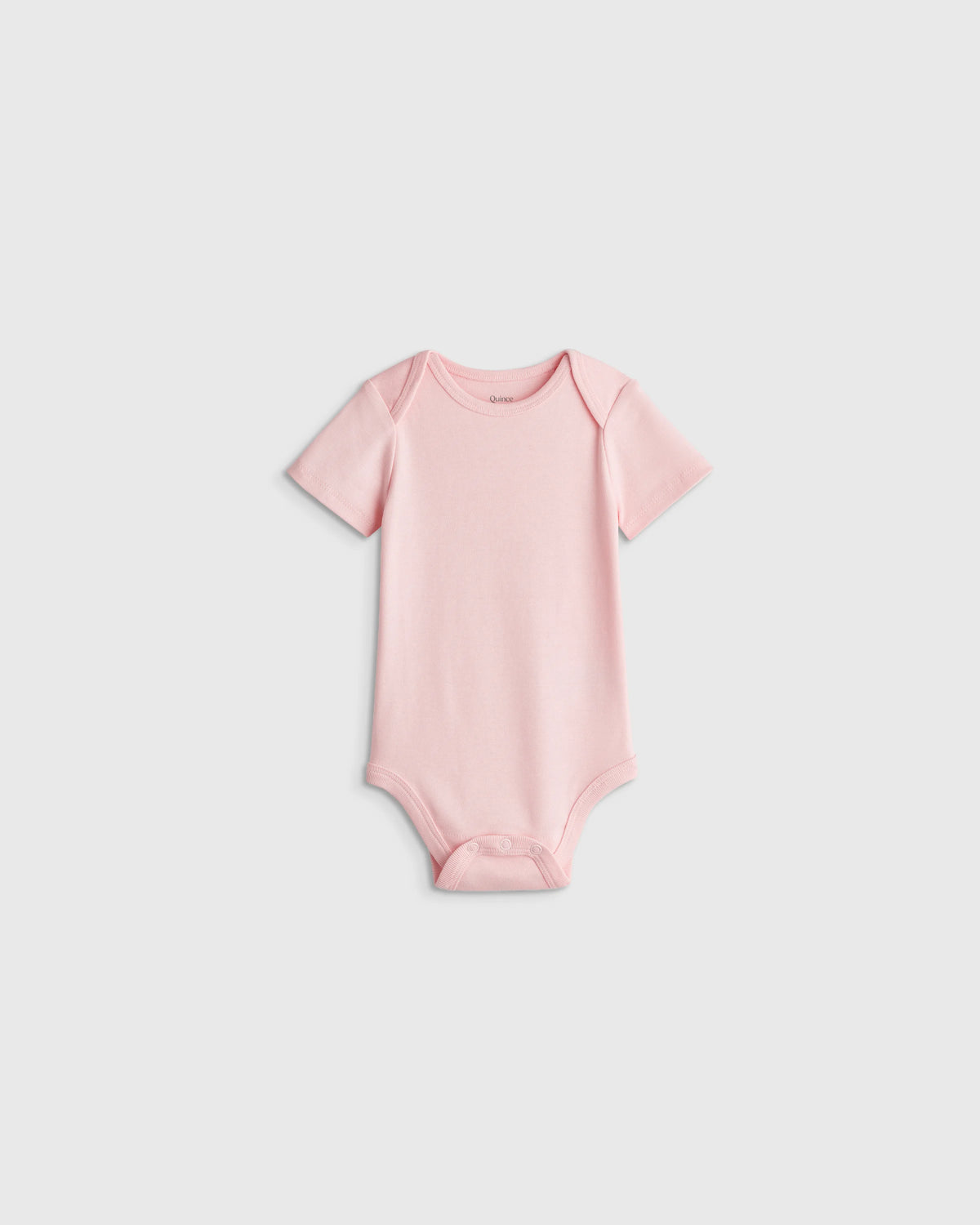 100% Organic Cotton Short Sleeve Bodysuit - 0-3M / Safari