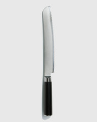 Essential Japanese Damascus Steel 9" Serrated Bread Knife - One Size / No Color
