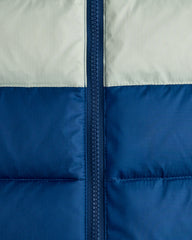 Lightweight Down Puffer Vest - 6 / Blue Colorblock