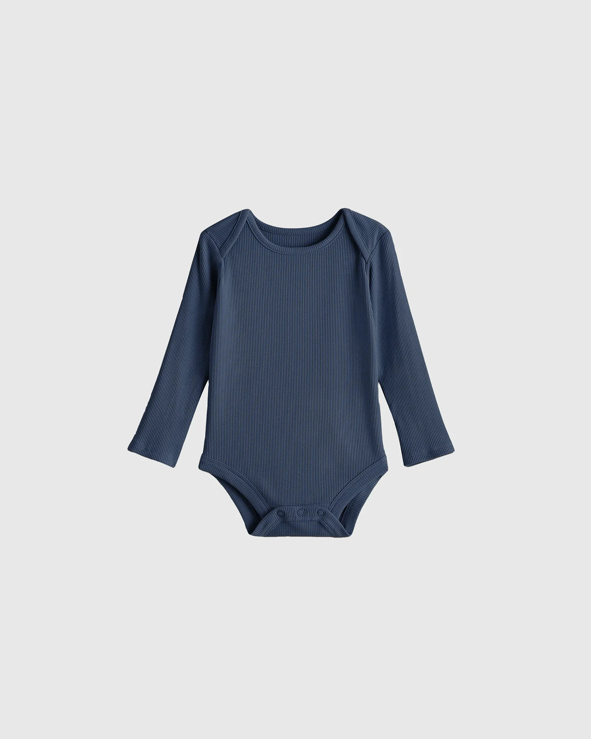 Softest Rib Long Sleeve Bodysuit - 0-3M / Violet Mist