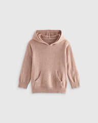 Washable Cashmere Hoodie - 9-12M / Oatmeal