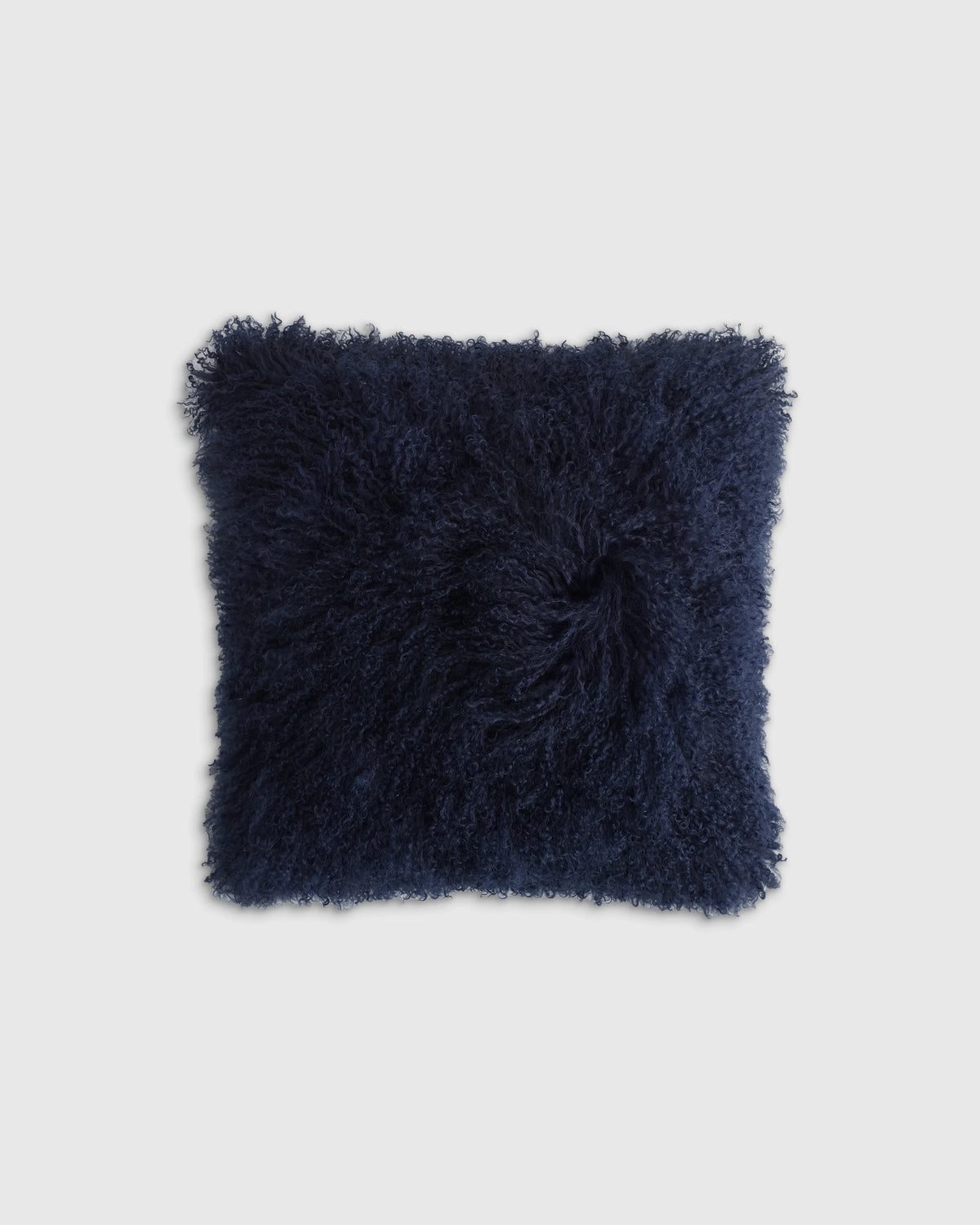Luxe Mongolian Lamb Pillow Cover - 20x20 / Khaki