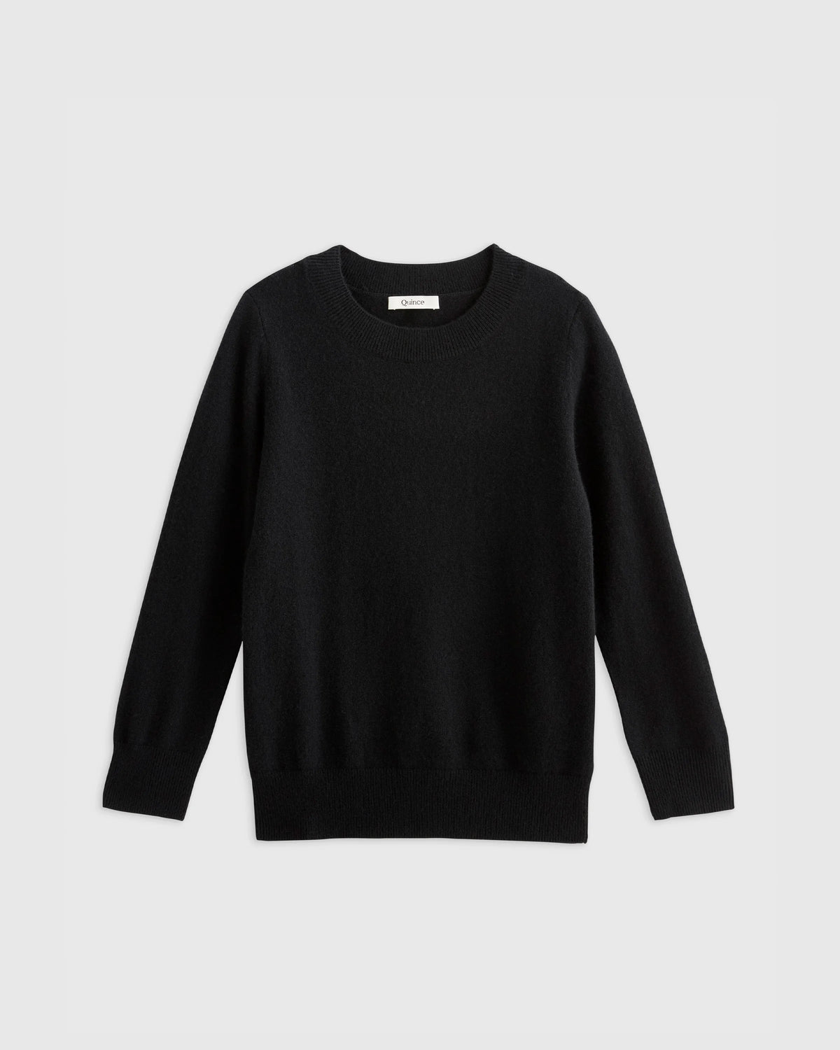 Washable Cashmere Crewneck Sweater - 6 / Heather Grey