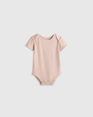 Softest Rib Short Sleeve Bodysuit - 0-3M / Deep Sea Blue